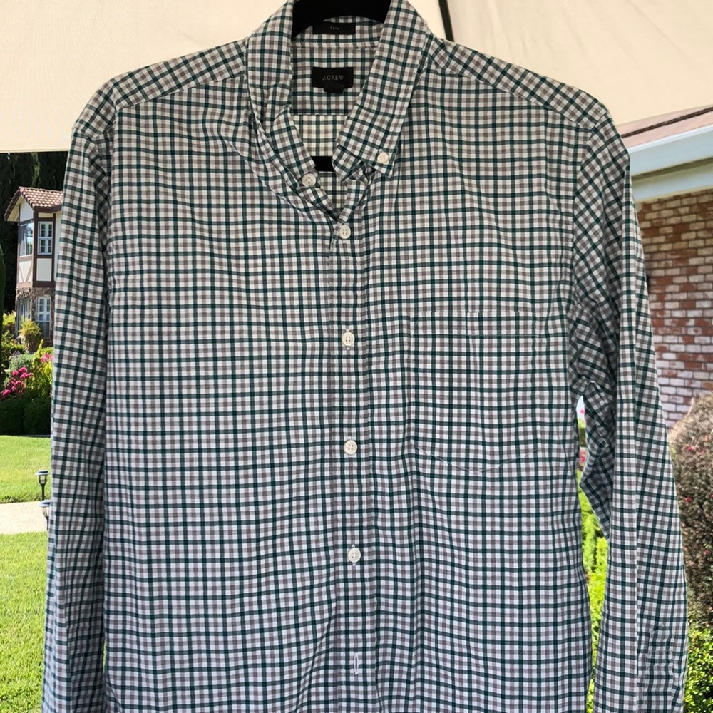 JCrew Longsleeved Shirt, Medium Slim